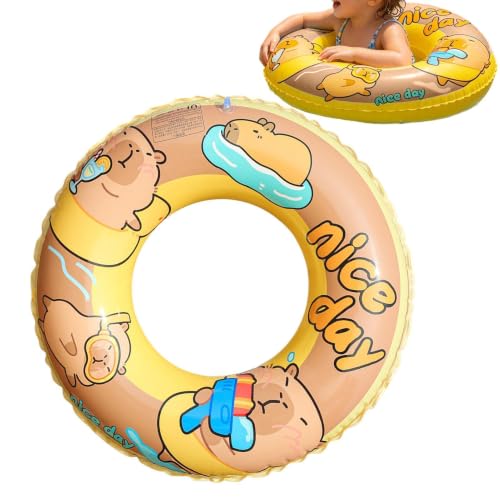 Flotador inflable acuático de Capibara que evita pérdidas de aire
