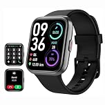 Tensky Reloj Inteligente Hombre con Llamadas y Voz de Alexa, Whatsapp Notificaciones, 1.85" Smartwatch Hombre 110 Modos Deportes 3 ATM SpO2/Pulsómetro/Monitor de Sueño Pulsera para iPhone Android