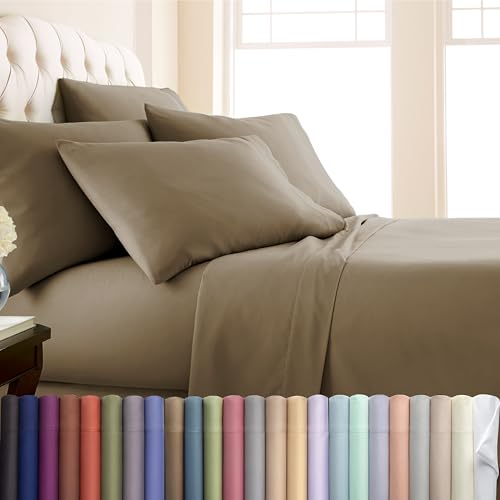 Southshore Fine Living Inc. Essentials - Juego de sábanas de microfibra cepillada