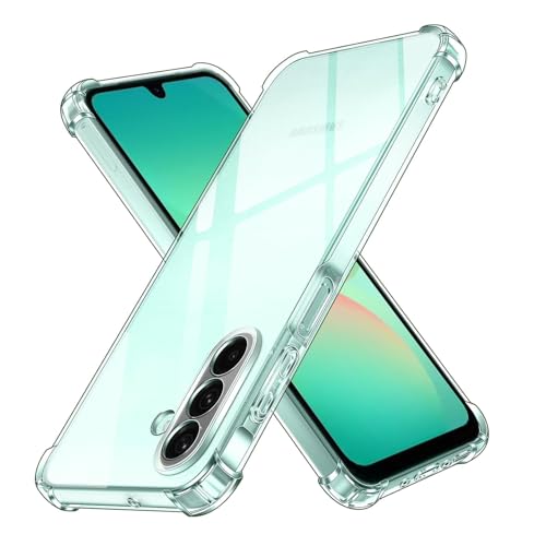 Image of Fashionury 3D Raised Transparent Crystal Clear Back Cover for Samsung A54 | Shockproof Design | Anti-Slip Grip | Camera Protection | 360 Degree Protection Mobile Case