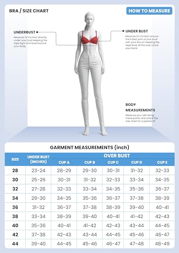Image of GRECIILOOKS Bra for Woman Combo| Size 32-38 | Non Padded Bra for Woman | Wireless Everyday Bras for Women | Seamless Tshirt Bra's for Women Full Coverage