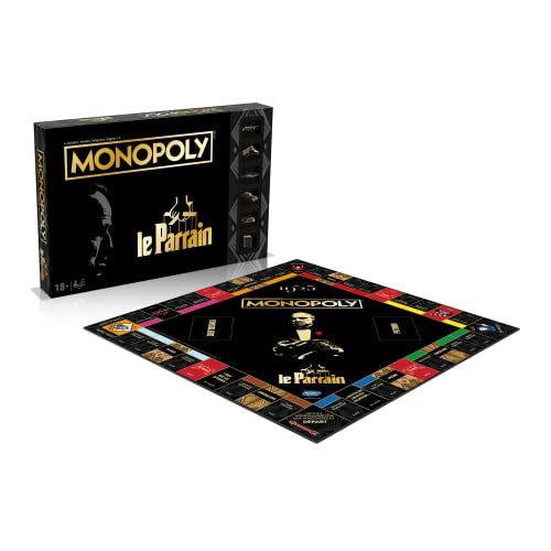 Winning Moves - Monopoly Le Parrain - Jeu de société - Jeu de Plateau - A partir de 18 ans - 2 à 6 joueurs - Version française – Image 3