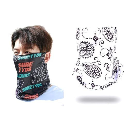 Image of Sun UV Protection Face Cover Scarf Mask Neck Gaiter Breathable Windproof Bandana Neck Gaiters