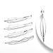 Geometric Hair Pins Silver Barrettes For Women Girls Pearl Bobby Pin Decorative Minimalist Dainty Hair Clips For Birthday Gift Artificial Faux Metal Styling Hair Clamps Bridal Wedding Hair Accessories