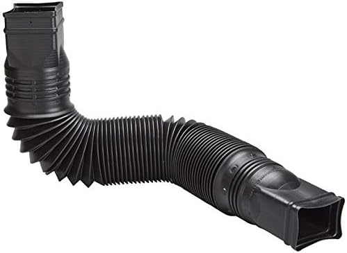 DOWNSPOUT EXTENSION BLK