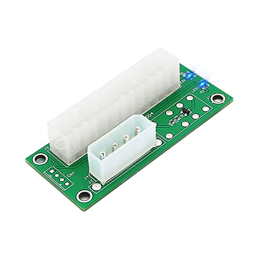 Versione di aggiornamento Adattatore per Alimentazione Multipla Doppia PSU, Scheda di Alimentazione sincrona, aggiunta di 2 PSU con LED di Alimentazione al connettore Molex a 4 Pin - Alimentatore - Immagine 3