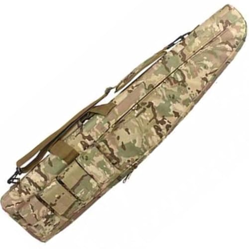 Funda Blanda para Rifle de Caza, Bolsa Táctica para Armas, Mochila de Pistola de Rifle, Mochila de Transporte de Arma de Fuego Acolchada Suave, para Deportes de Pesca, Caza y Tiro(CP1,47in/120cm)