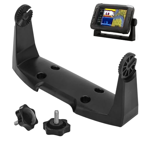 Upgrade 000-11019-001 Gimbal Bracket Mounting Bracket (with Knobs Black) Compatible with Low-Rance HDS-7 Gen3 Gen2 Touch Elite HDS-7 Carbon and Hook 7 Elite-7 HDI Chirp Models