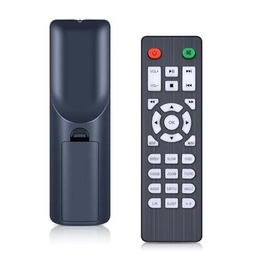 Télécommande FELEMAN compatible TV HD 1080P et lecteur DVD MD6BUS MD116