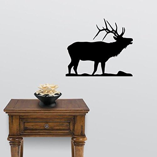Miniatura 2 de bugling Elk calcomanía decorativo para paredBig Game Collection