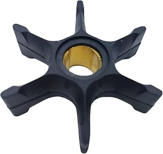 Impeller for Johnson/Evinrude/OMC Outboard 0396725/0437080 18-3053-1 Water Pump 40hp 50hp 55hp 60hp 65hp 70hp 2,4-Stroke 2,3-Cyl. 1989-2012