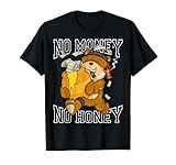 No Money No Honey Bear Hustle Spirit Native American Gift T-Shirt