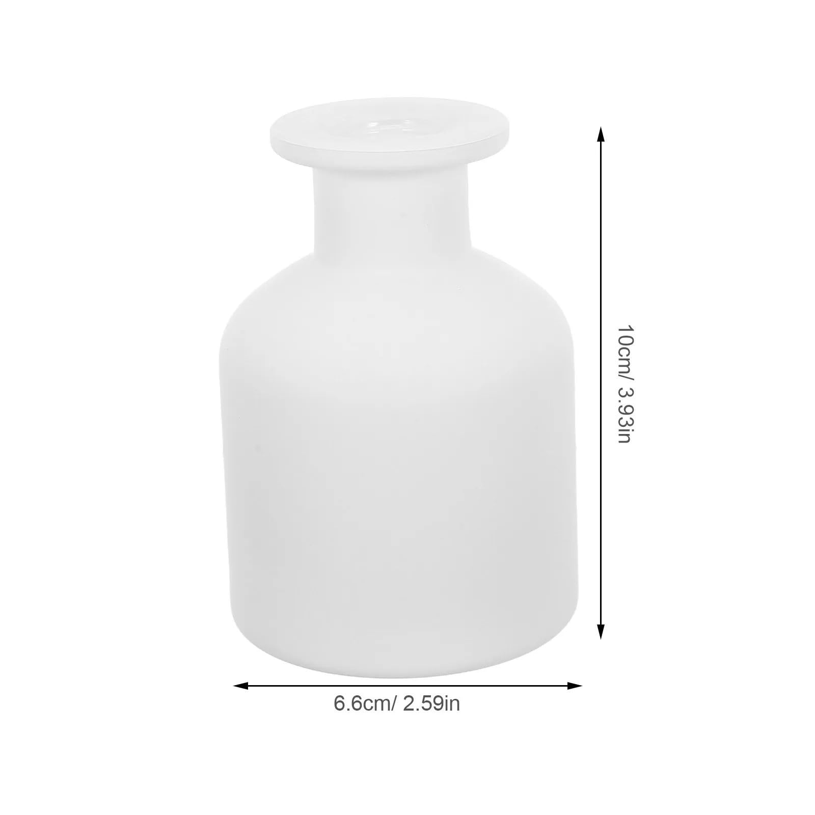 Szklana okrągła butelka do aromaterapii