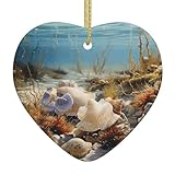 Idéal comme cadeau et souvenir attentionné pour un ami Cette décoration en porcelaine en forme de cœur est un cadeau significatif pour vos proches pendant la saison des fêtes. Son design élégant et son symbolisme romantique créent un beau souvenir que vos amis et votre famille chériront comme un rappel de votre attention et des moments spéciaux que vous partagez.