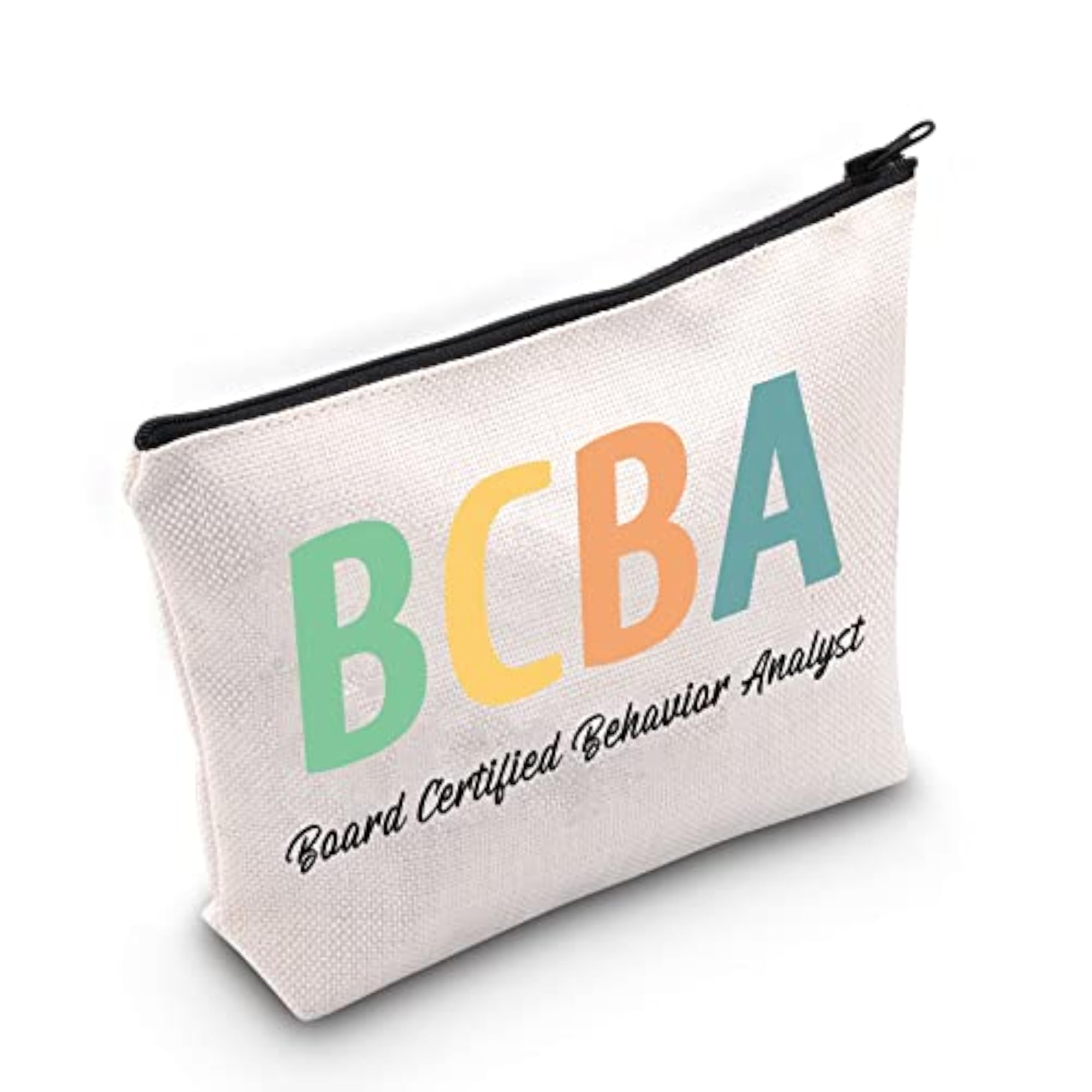 BCBA Therapist Gift Makeup Bag, Behavior Analyst