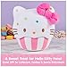 GUND Sanrio Official Hello Kitty Cupcake Plush, Stuffed Animal for Ages 1 and Up, Pink/White, 8”