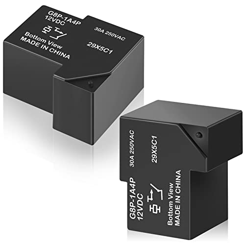 2 Pcs G8P-1A4P-12Vdc 30A 250Vac Fully Sealed Pcb Relay For Pc Board Or Panel Mounted Ac Relay Electrical Relays Electromechanical Relays Circuit Board Relay #TOP28