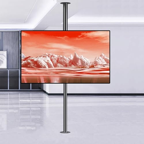 LCD TV�t���A�X�^���h - 360°��]���j�o�[�T���X�^���h�A�قƂ�ǂ�32-75�C���`TV�Ƀt�B�b�g�A200 * 200-600 * 400mm���̌��Ԋu���T�|�[�g�A���t���ȒP(85-110cm)