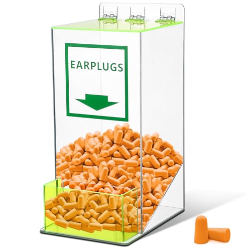 Vercraft Compact Ear Plug Dispenser with Cover