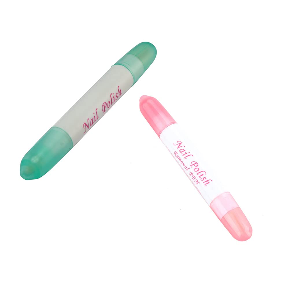Penna correttore per smalto per nail art, per rimuovere gli errori + 3 punte