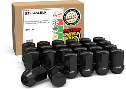 Image of Wheel Accessories Parts 24-Pack M14x1.5 Lug Nuts for Silverado
