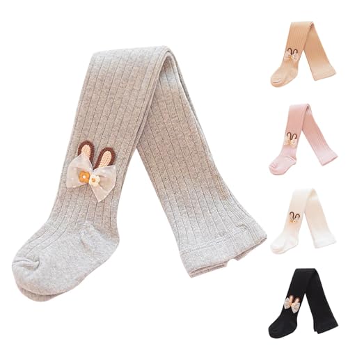 Toddler Girls Cute Bowknot Tights Knee High Socks Kids Overknee Stretchy Cotton Stockings for Baby 1-12 Years2