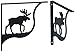 7.25 Inch Moose Shelf Brackets Medium
