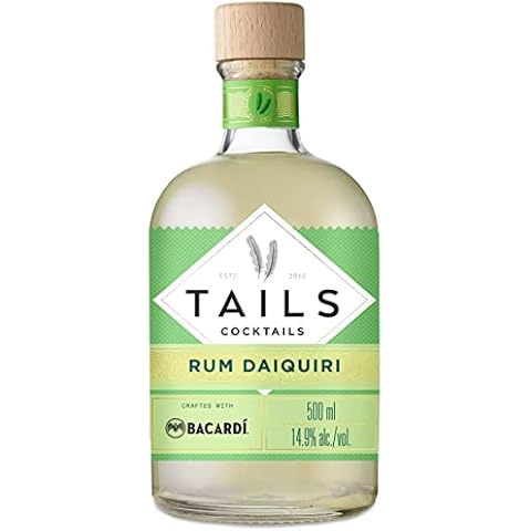 Tails Cocktails Rum Daiquiri Cocktail, Pre-Mixed & Ready To Drink, 50cl Cover