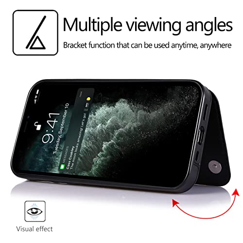 Coque iPhone 14 Plus portefeuille cuir idéal pour vos sorties