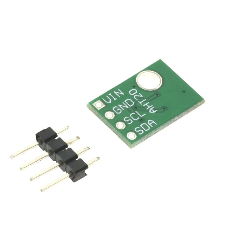 Módulo sensor de temperatura y humedad AHT20 I2C, sonda del sensor de humedad de alta precisión, versión mejorada DHT11 AHT10