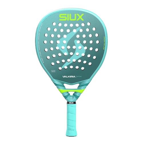 Siux - Pala de Pádel Valkiria Elite 2026 Verde Semi Profesional Forma Lágrima - Control y precisión