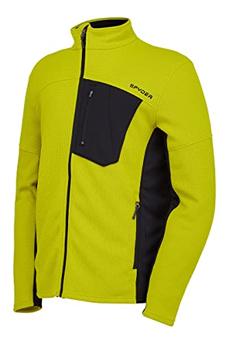 Image of Spyder Men's Bandit Hybrid Full Zip Mid Layer Jacket