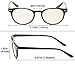 Retro Computer Reading Glasses for Women Men Anti-Glare Eye Strain Blue Light UV Blocking Protection (Black Frame, Strength +2.25)
