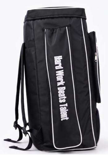 Image of Cricket Kit Bag with Backpack Straps (Black)