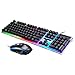 immagine 7guanjunLI - Kit Tastiera e Mouse per Tastiera e Mouse con di Ricarica USB, per PS4