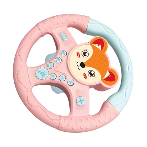 Genérico Juguete de Volante – Juguetes de Volante para, Juguetes de Coche para, Controlador de Conducción de Simulación con Música | Juguete de Simulación de Conducción Multifuncional, Juguetes