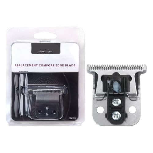 2024 Upgrade Trimmer Stainless Steel Replacement Blade, Silver Hair Cut Blade Shape 