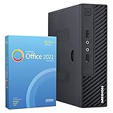 MEDION S23002 Mini PC (Intel Celeron J4105, 512GB SSD, 8GB DDR4 RAM, WLAN, USB 3.2, VESA, Win 10 Home)