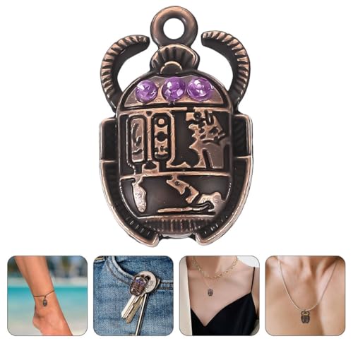 Pendentifs coléoptère strassés pour sublimer vos bracelets faits main - 7