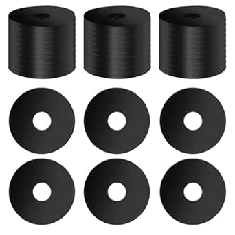 30 Stück M10 Unterlegscheiben Schwarz - Beilagscheiben Für Auto Und Haushalt