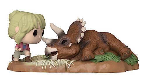 Sale Dr. Sattler Funko Jurassic Park Pop! Moment Vinyl Figurine With Triceratops Special Edition 9 Cm