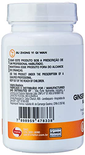 Ginseng & Astragalus - 60 Cápsulas, Vitafor