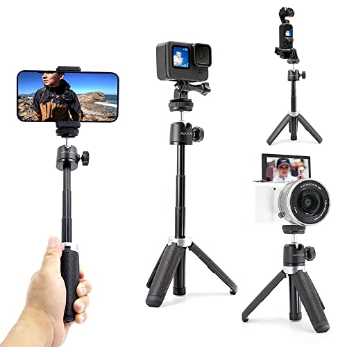 Treppiede Magnetico Gahenwo Per Smartphone - Mini In Alluminio Con Cold Shoe E 1/4-20