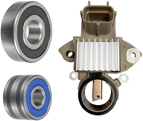 Alternator Rebuild Kit for 2013-2018 Taurus Explorer, Flex 3.5L (with 175 Amp Mits Ref# A3TX1691) Regulator with Brushes and Bearings - 11688RK
