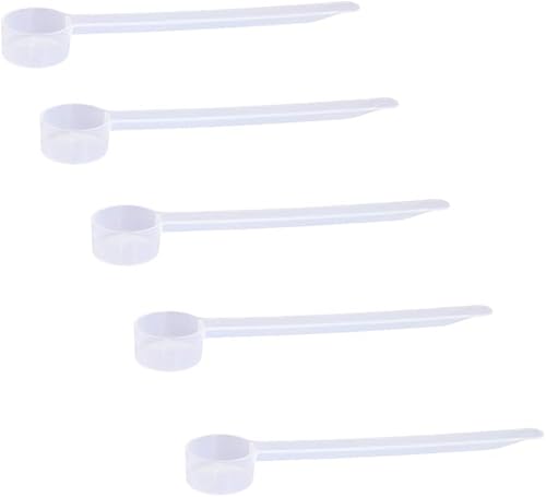 Miniatura 88 de Cuchara medidora de plástico, (35 cc 2.5 cucharadas 1.25 fl oz. 1.2 fl oz) Cucharas de mango largo para polvos, gránulos, café, alimentos