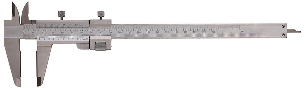 Vernier Calipers,Stainless Steel Non Digital Caliper, 0-8 Inch/0-200mm Manual Micrometer Caliper, 0.02mm/0.001" Caliper(200mm manual caliper)-picture-14