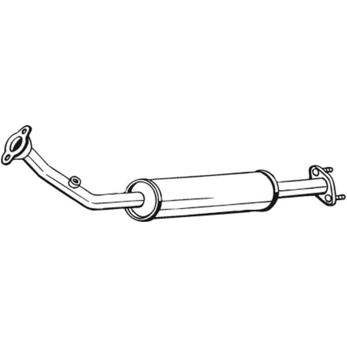 BOSAL Silencieux avant 142-101 | Compatible avec: DAIHATSU TERIOS
