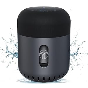 TREBLAB HD-360 Pro, High-Performance Wireless Speaker with 5 Dynamic Drivers, 8 Bass Radiators and Subwoofer, Powerful 360° Surround Sound, Metal Body, IPX4 Outdoor Portable Bluetooth Speaker Wireless