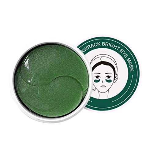 Pywee 60pcs Algas Marinas Máscara Ojos Cristal Antiarrugas