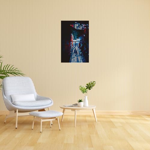Image of Symmetrical Meditation Wall Art, 12x18 Inch
